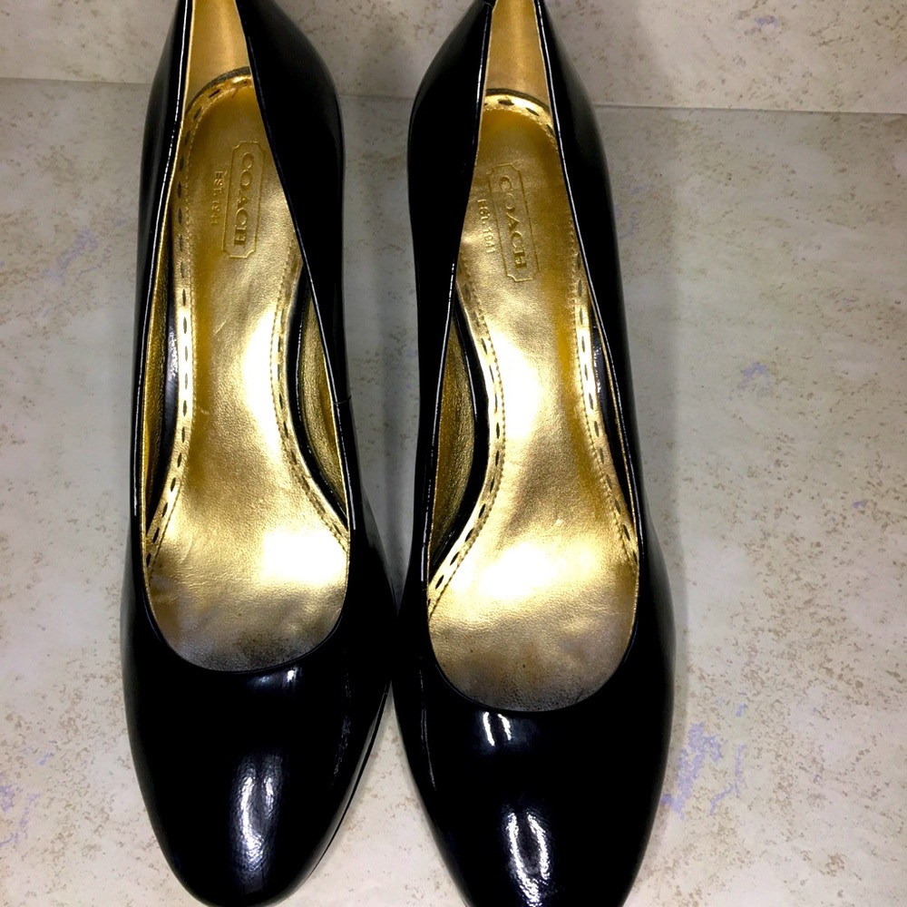 Coach Patent Leather Pumps